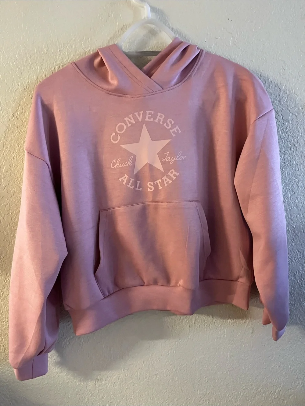Converse Pink All Star Kids Pajama Set - Light Pink Two-Piece